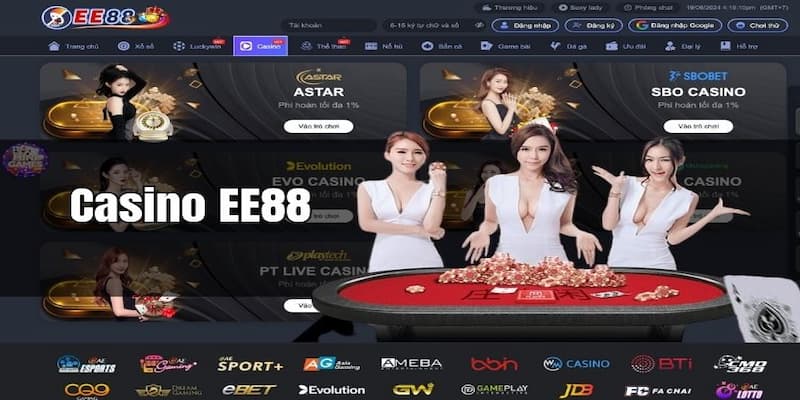 Công nghệ và bảo mật tiên tiến trong Casino EE88